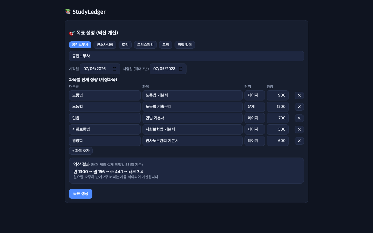 StudyLedger